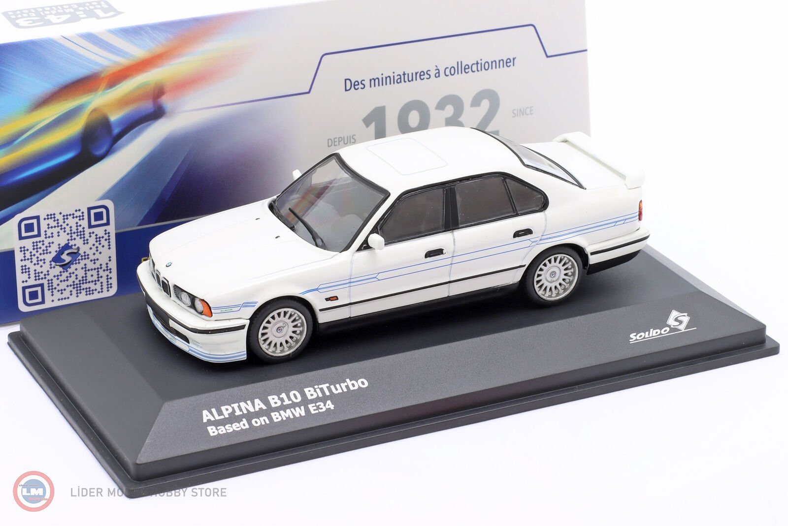 1:43 Solido 1994 BMW Alpina B10 (E34)