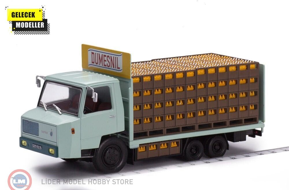 1:43 Atlas 1966 Berliet TEKEL TRUCK TRANSPORTS DUMESNIL 3-ASSI