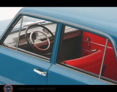 1:18 Laudo Racing 1966 Fiat 124 Serie 1 Mavi