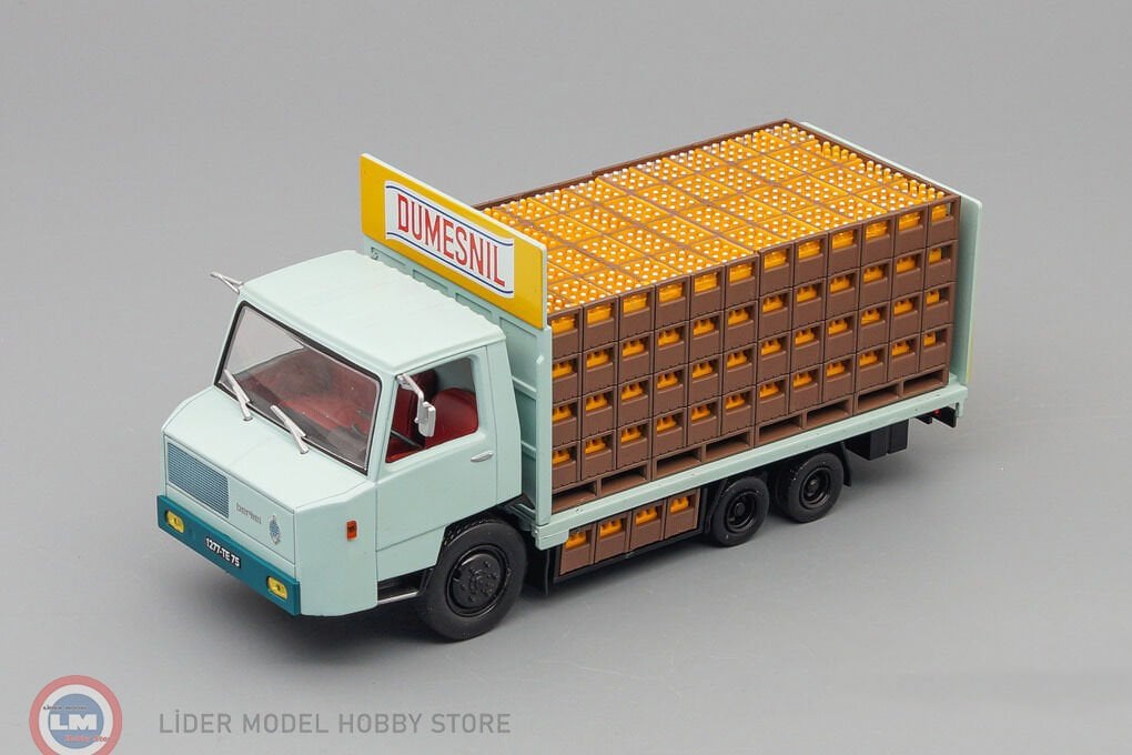 1:43 Atlas 1966 Berliet TEKEL TRUCK TRANSPORTS DUMESNIL 3-ASSI