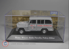 1:43 Willys Rural Radio Patrulha Askeri Araç