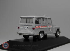 1:43 Willys Rural Radio Patrulha Askeri Araç