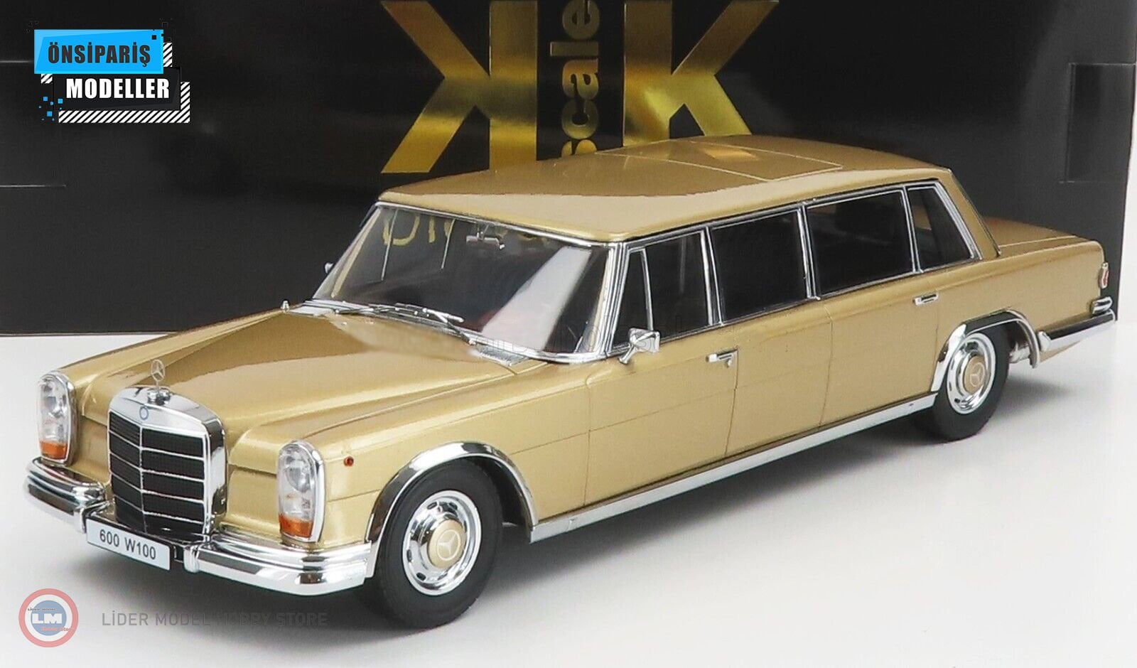 1:18 1964 Mercedes Benz S Class 600 LWB W100 Pullman