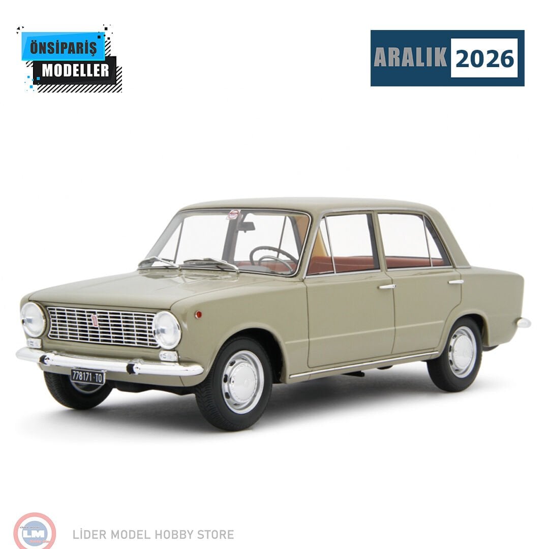 1:18 Laudo Racing 1966 Fiat 124 Serie 1 Bej