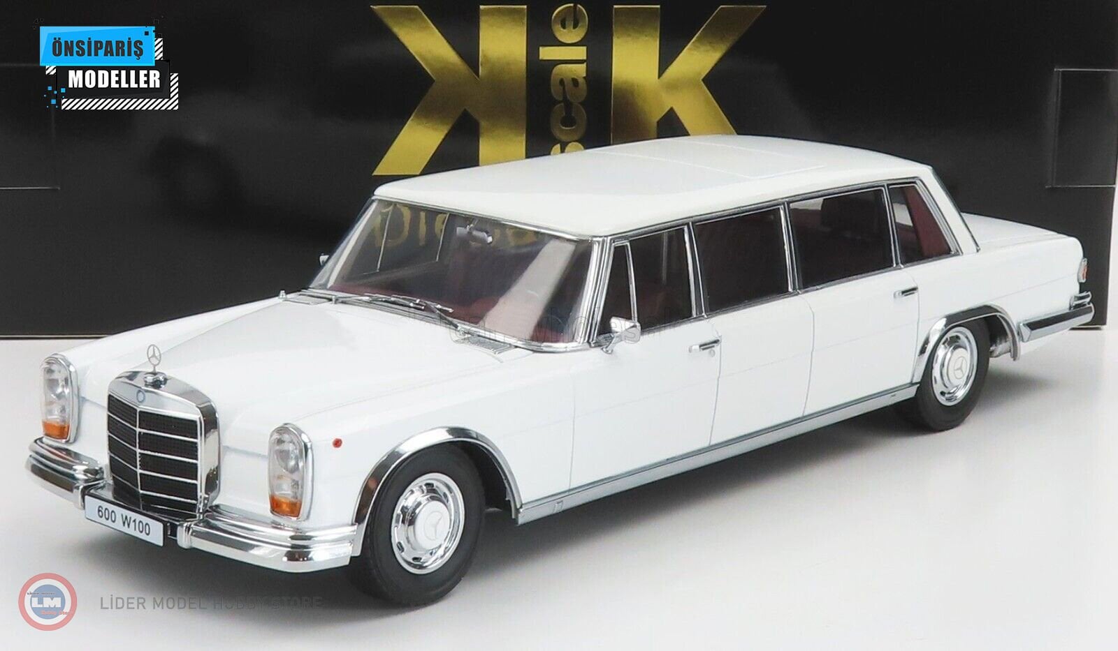 1:18 1964 Mercedes Benz S Class 600 LWB W100 Pullman