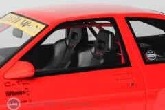 1:18 Otto 1968 Toyota AE86 Sprinter Trueno Widebody Ferrari Rosso Corsa