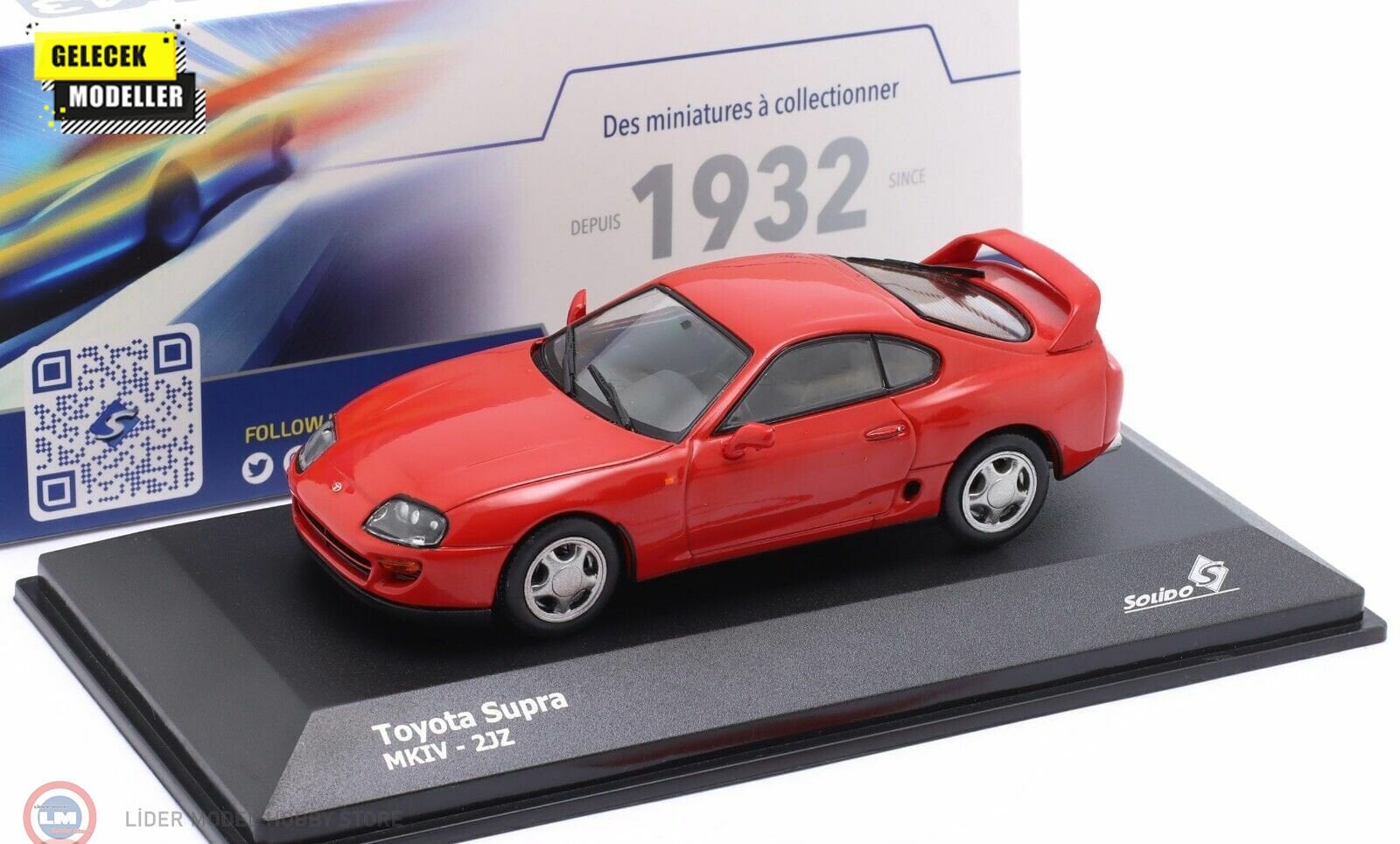 1:43 Solido 2001 Toyota Supra MKIV