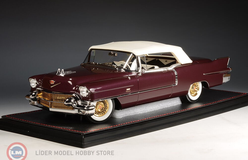 1:18 GLM/Stamp Models 1956 Cadillac Eldorado Biarritz Closed roof - chantilly