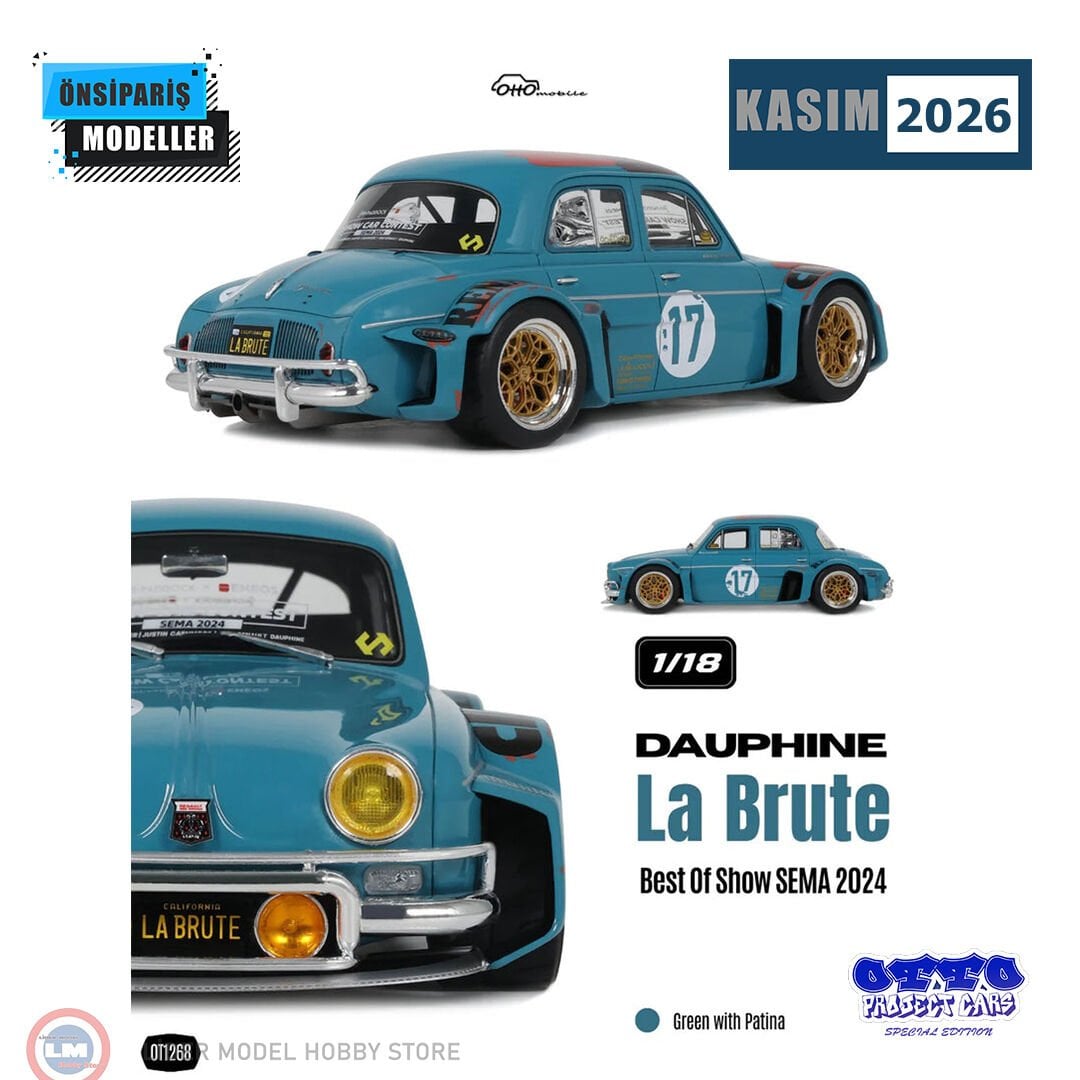 1:18 Otto Dauphine La Brute Green With Patina Best Of Show SEMA 2024