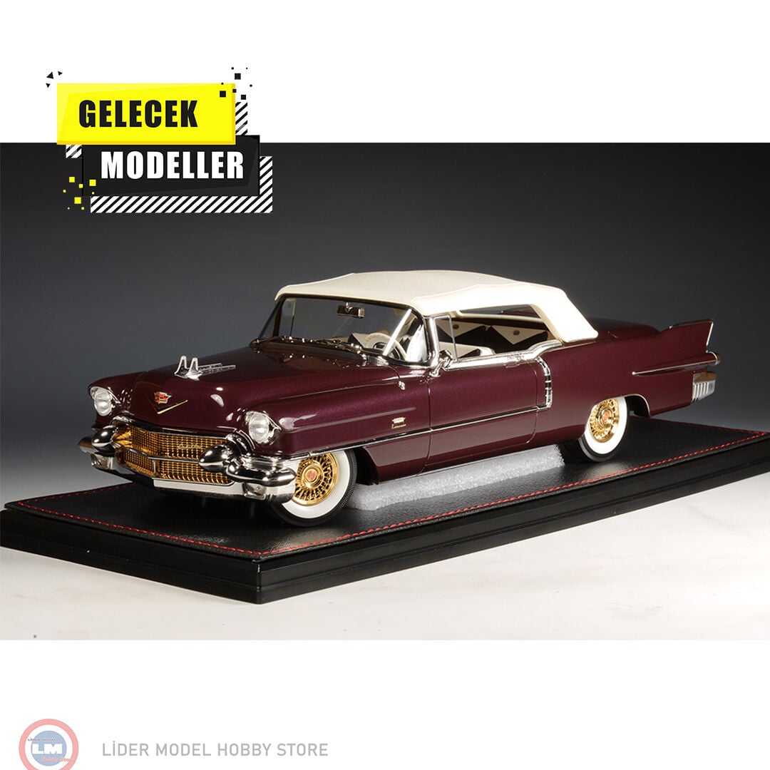 1:18 GLM/Stamp Models 1956 Cadillac Eldorado Biarritz Closed roof - chantilly