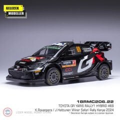 1:18 IXO Toyota Yaris Rally 1, WRC, Safari Rallye Kenia, 2024, #69