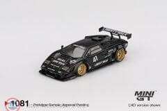 1:64 Mini GT 2024 Lamborghini COUNTACH LBWORKS BLACK