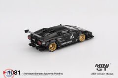 1:64 Mini GT 2024 Lamborghini COUNTACH LBWORKS BLACK