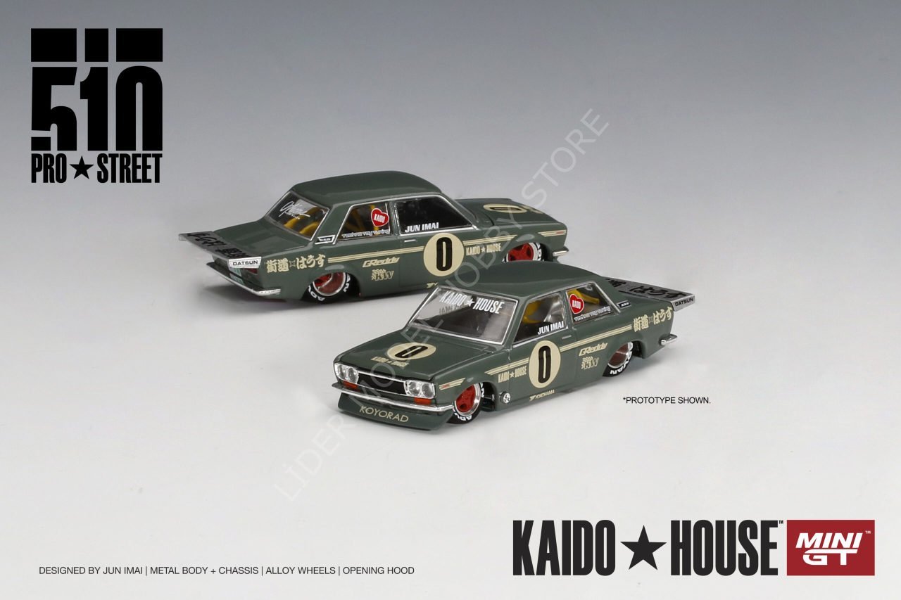 1:64 Mini GT Kaido Datsun 510 Pro Street #0