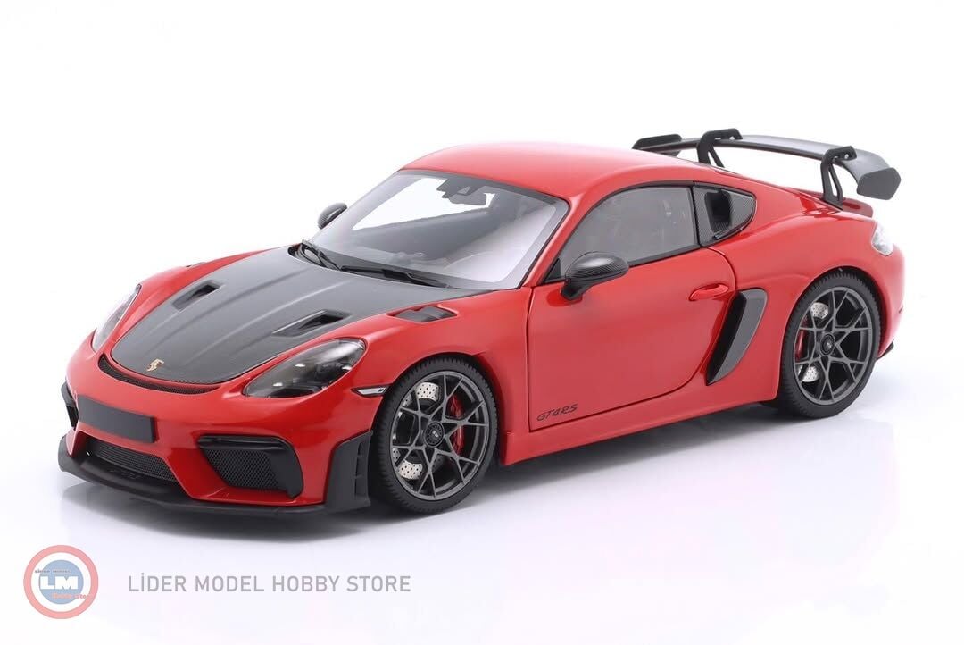 1:18 Minichamps 2024 Porsche CAYMAN GT4 RS WEISSACH PACKAGE
