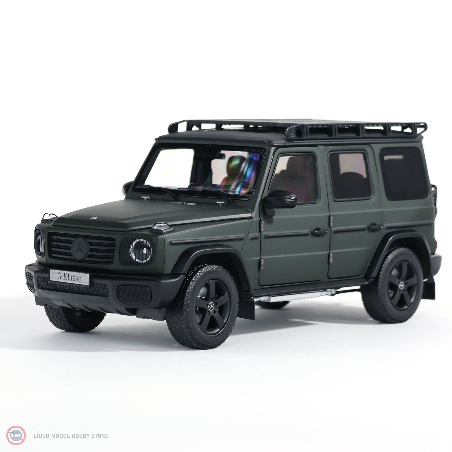 1:18 2024 Mercedes Benz G Class G500 AMG W463 Olive Magno
