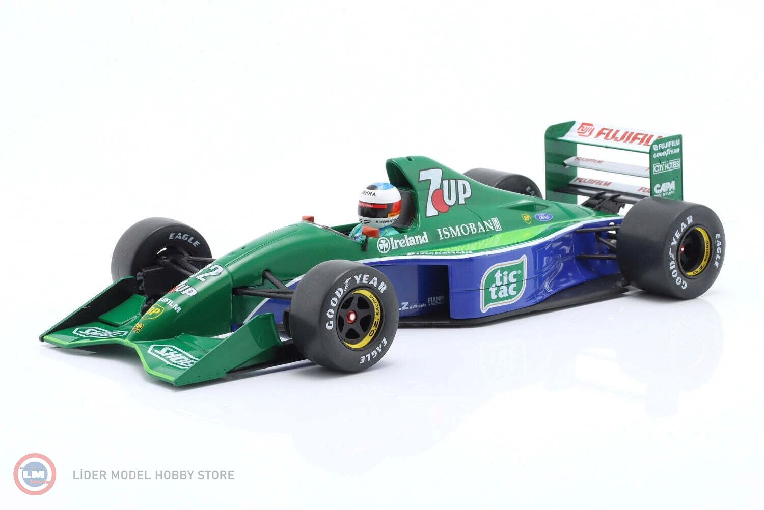 1:18 WERK83 1991 Jordan J191 Michael Schumacher #32- 1stFormula 1