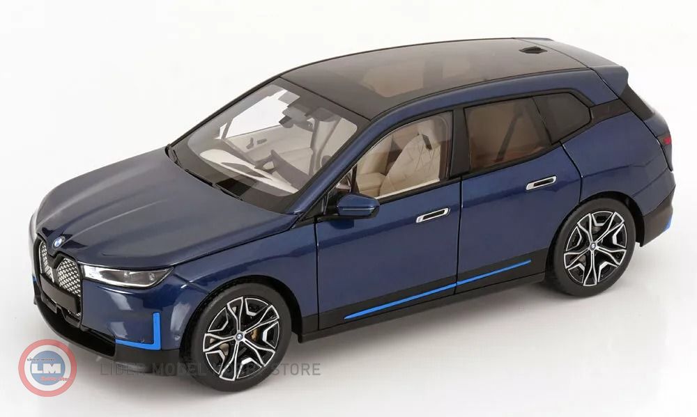 1:18 Minichamps 2022 BMW IX Blue Metalic