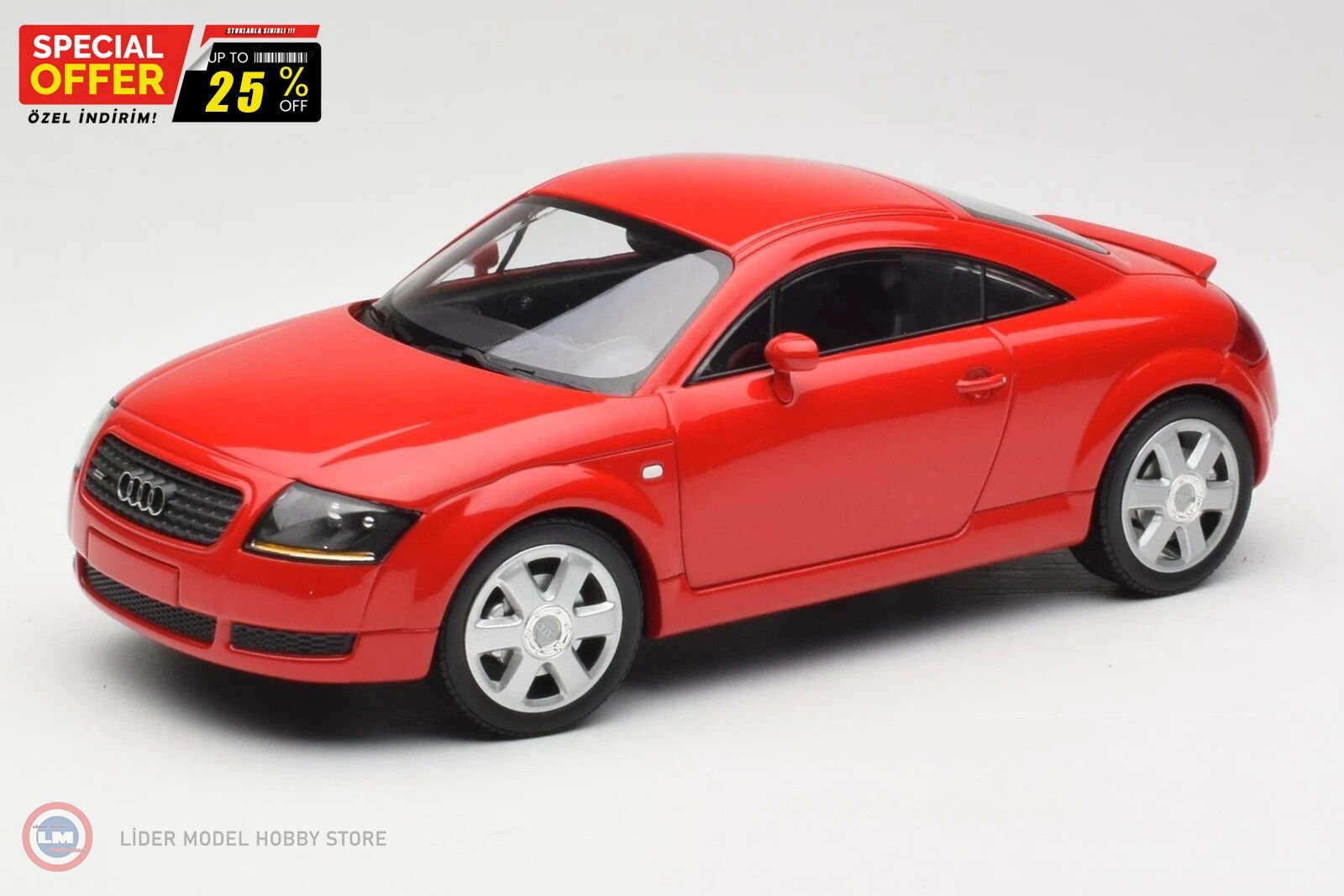 1:18 Minichamps 1998 Audi TT 8N Coupé