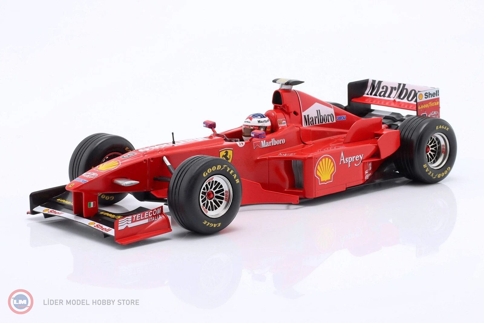 1:18 WERK83 1998 Ferrari F300 #3 - Michael Schumacher Winner GP Montrea