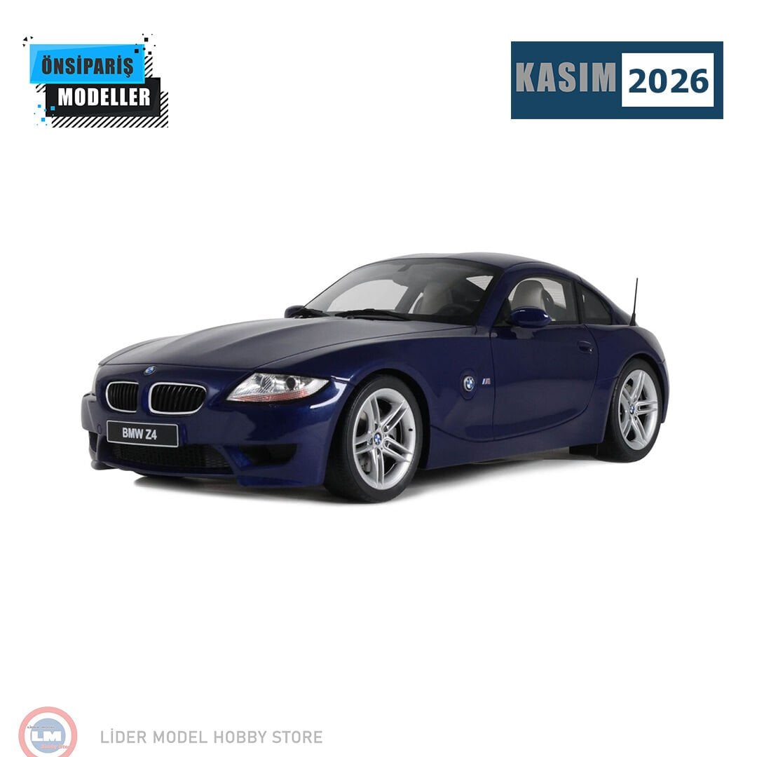 1:18 Otto 2006 BMW Z4 M Coupe Interlagos Blue