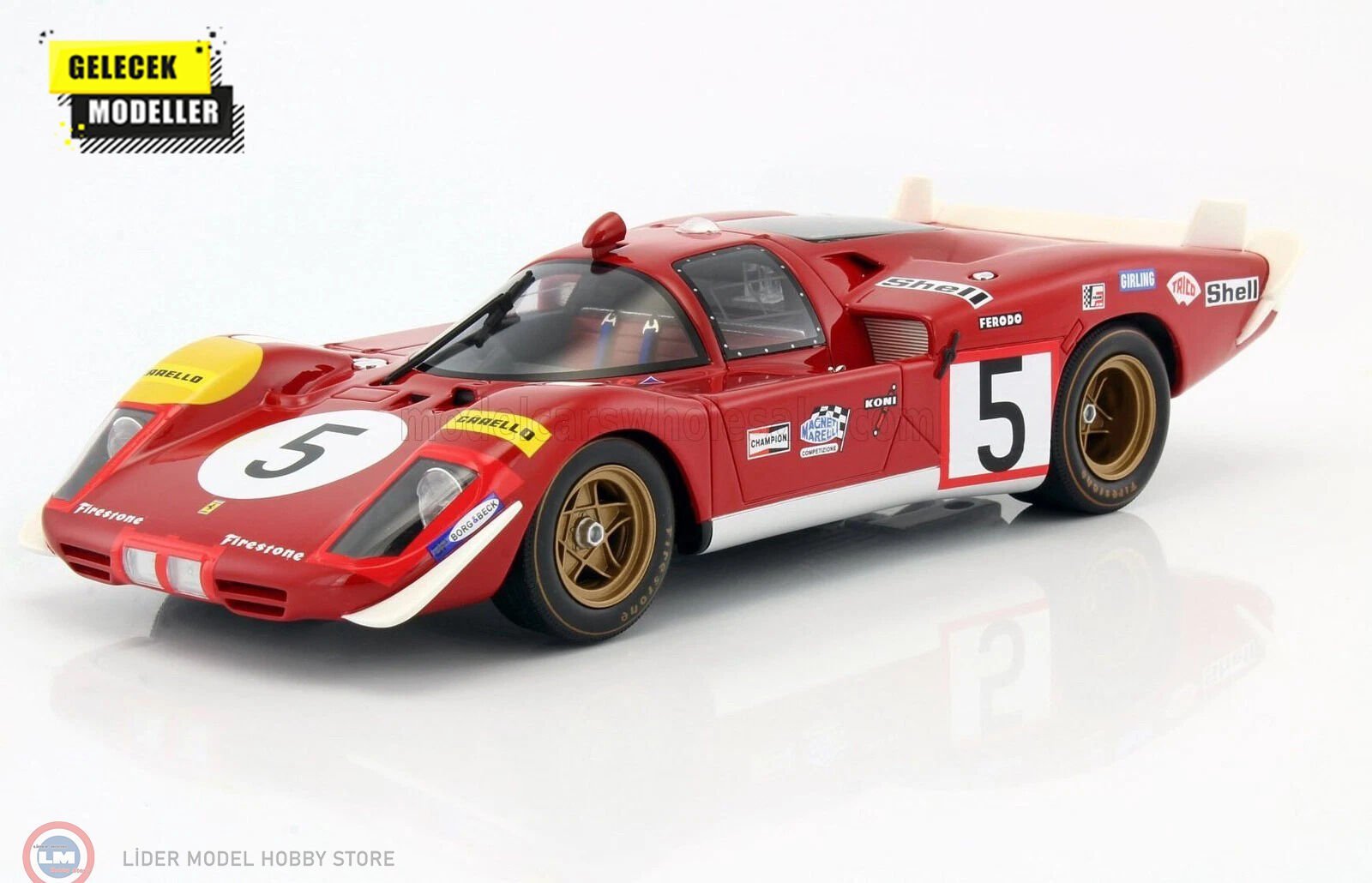 1:18 WERK83 1970 Ferrari 512S #5 24h LeMans 1970 Ickx, Schetty