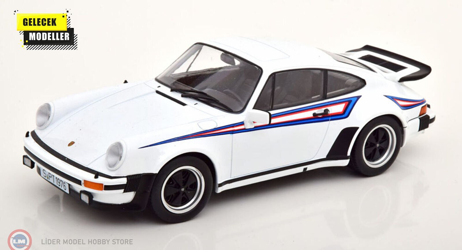 1:18 KK Scale 1976 Porsche 911 (930) Turbo 3.0 Martini