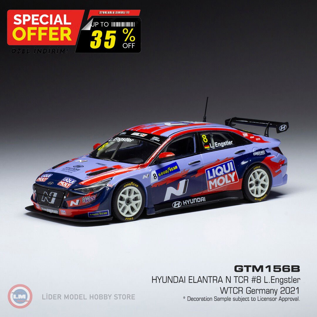 1:43 2021 Hyundai Elantra N TCR #8, Engstler
