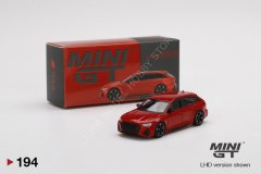 1:64 Audi RS6 Avant Carbon Black Edition