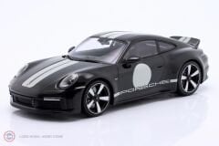 1:18 Minichamps  2022 Porsche 911 (992) SPORT CLASSIC -  BLACK WSTRIPE