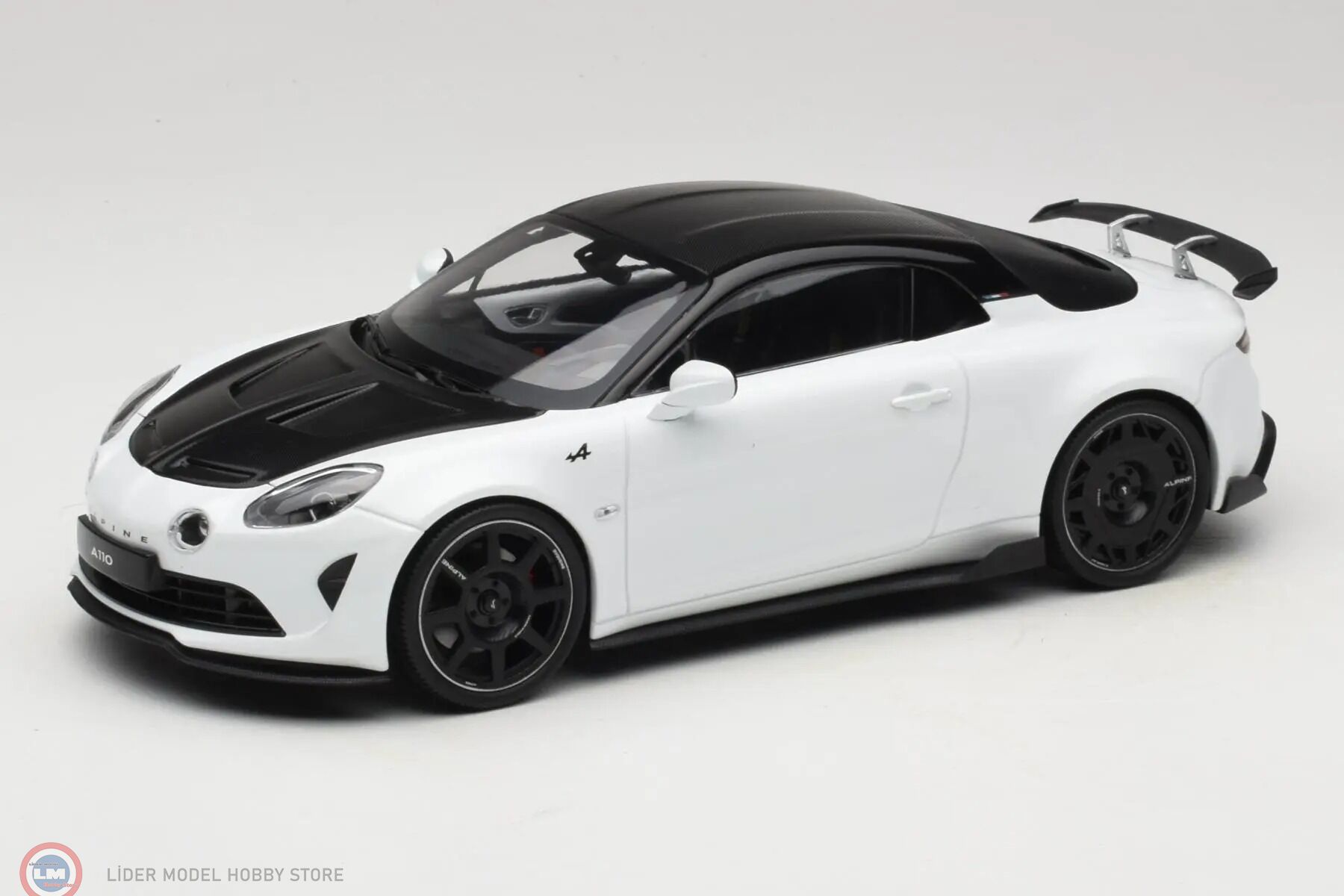 1:18 Norev 2024 Renault Alpine A110 R - white with carbon