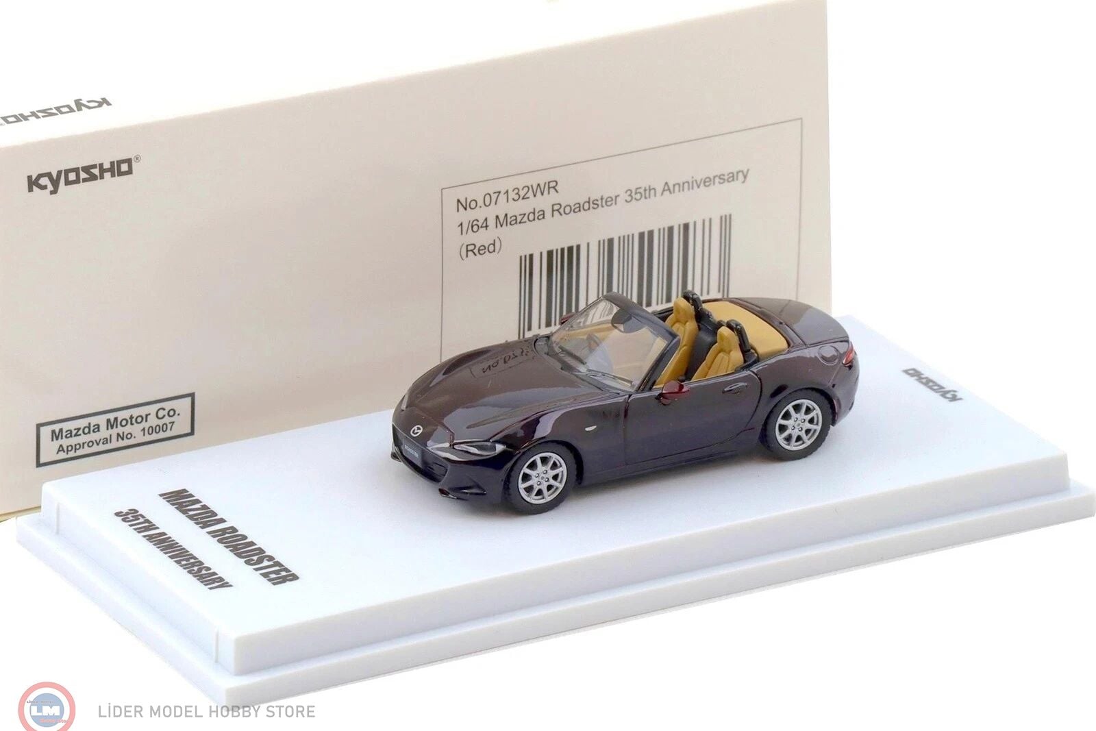 1:64 Kyosho Mazda MX5 Roadster Anniversary