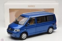 1:18 Norev 2003 Volkswagen T5 Multivan Minibus California Ravenna Blue