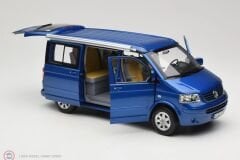 1:18 Norev 2003 Volkswagen T5 Multivan Minibus California Ravenna Blue