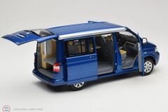 1:18 Norev 2003 Volkswagen T5 Multivan Minibus California Ravenna Blue