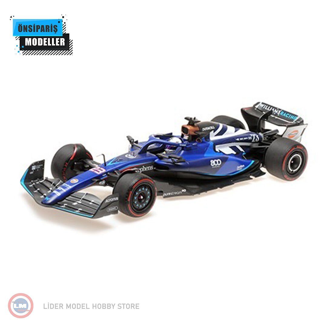 1:18 2023 Williams FW45 Alexander Albon 8th British GP Silverstone Formula 1