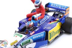 1:18 Minichamps Renault BENETTON RENAULT B195 MICHAEL SCHUMACHER - CANADIAN GP 1995 (WFIGURINE ALESI)
