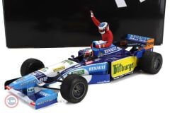 1:18 Minichamps Renault BENETTON RENAULT B195 MICHAEL SCHUMACHER - CANADIAN GP 1995 (WFIGURINE ALESI)