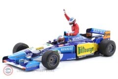 1:18 Minichamps Renault BENETTON RENAULT B195 MICHAEL SCHUMACHER - CANADIAN GP 1995 (WFIGURINE ALESI)