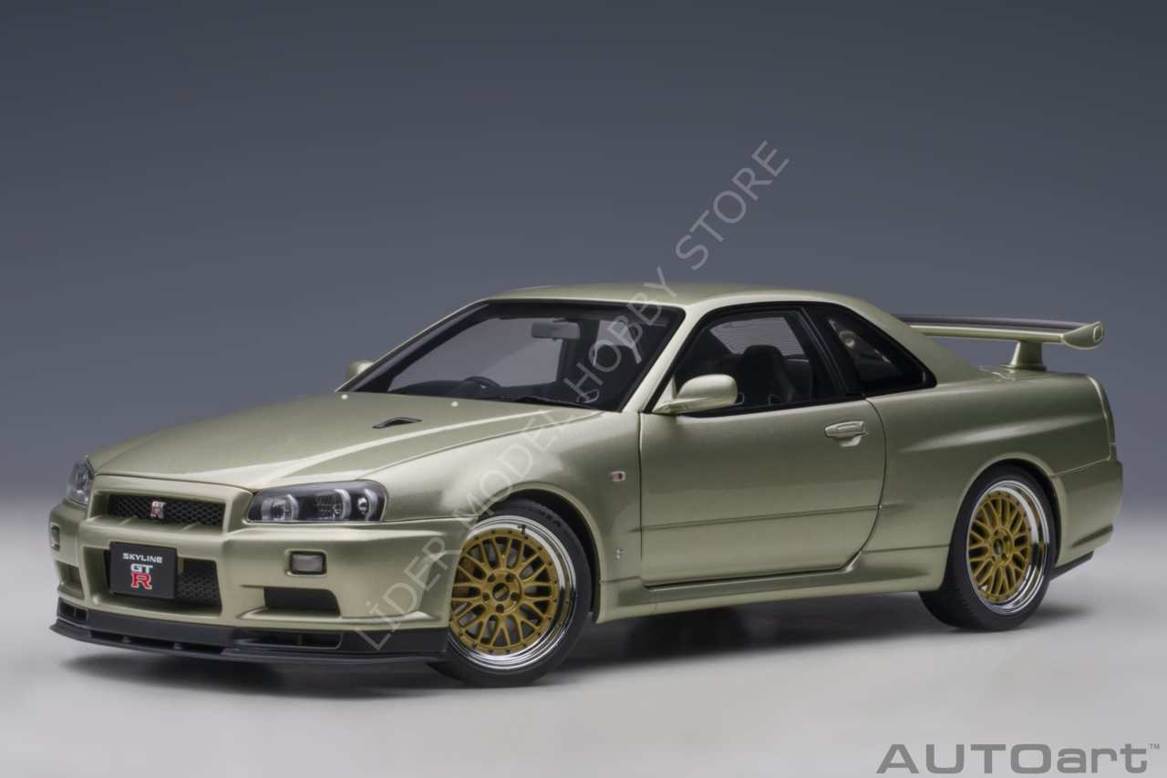 1:18 2002 Nissan Skyline GT-R (R34) V- SPEC II ''Nur''