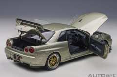 Autoart - 1:18 2002 Nissan Skyline GT-R (R34) V- SPEC II ''Nur