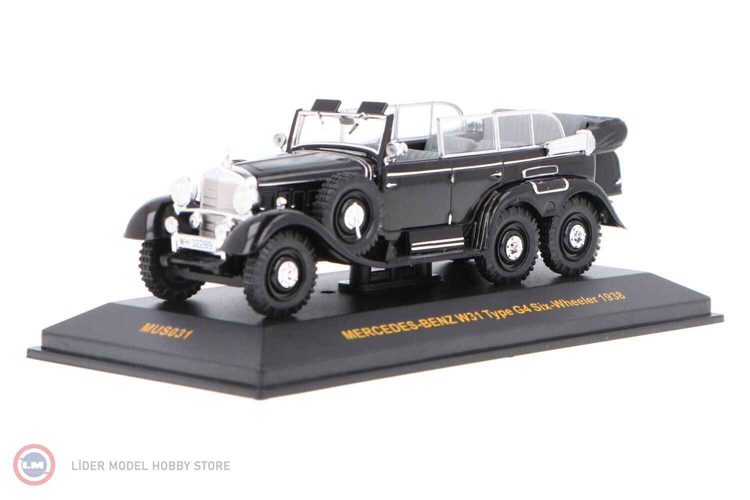 1:43 IXO 1934 Mercedes Benz G4 W31 Cabriolet