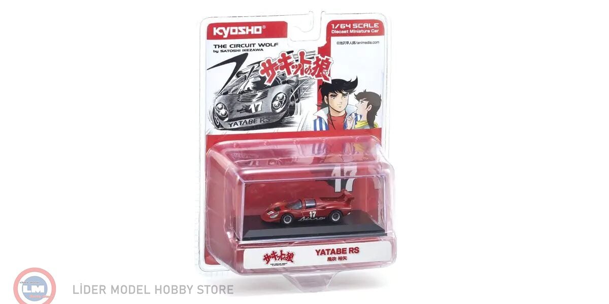 1:64 Kyosho 1975 YATABE  RS CIRCUIT WOLF #17