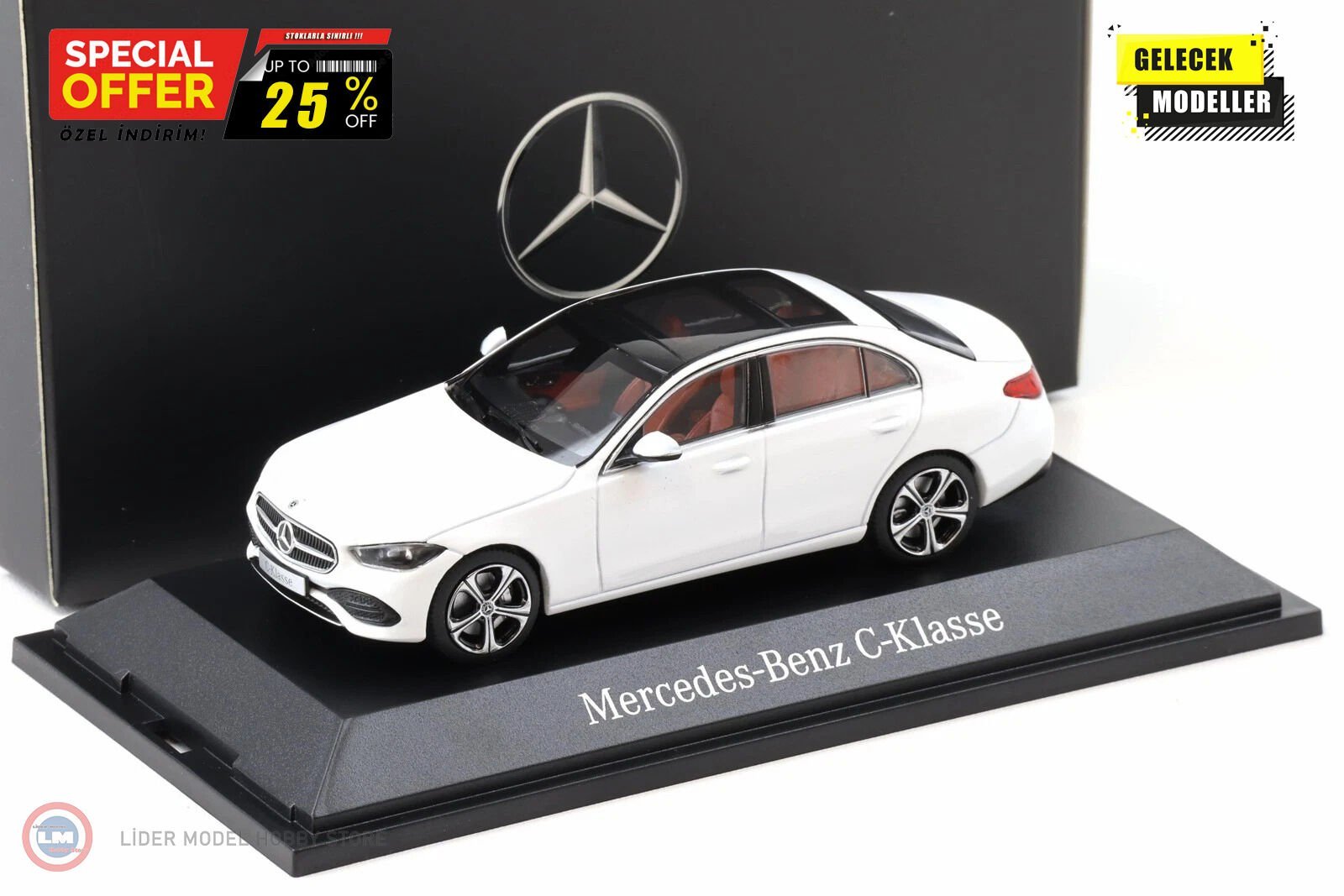 1:43 Herpa 2022 Mercedes Benz C-Class  W206