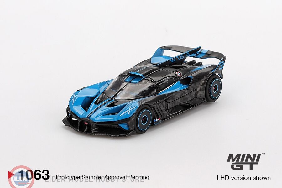 1:64 Mini GT Bugatti Bolide Presentation