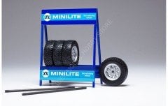 1:18 Mini Lite jant ve lastik seti