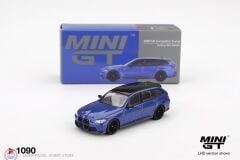 1:64 Mini GT BMW M3 Competition Touring Portimao Blue Metallic