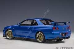 1:18 2001 Nissan Skyline GT-R (R34) V-Spec II