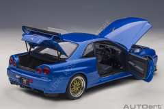 Autoart - 1:18 2001 Nissan Skyline GT-R (R34) V-Spec II - 19.194