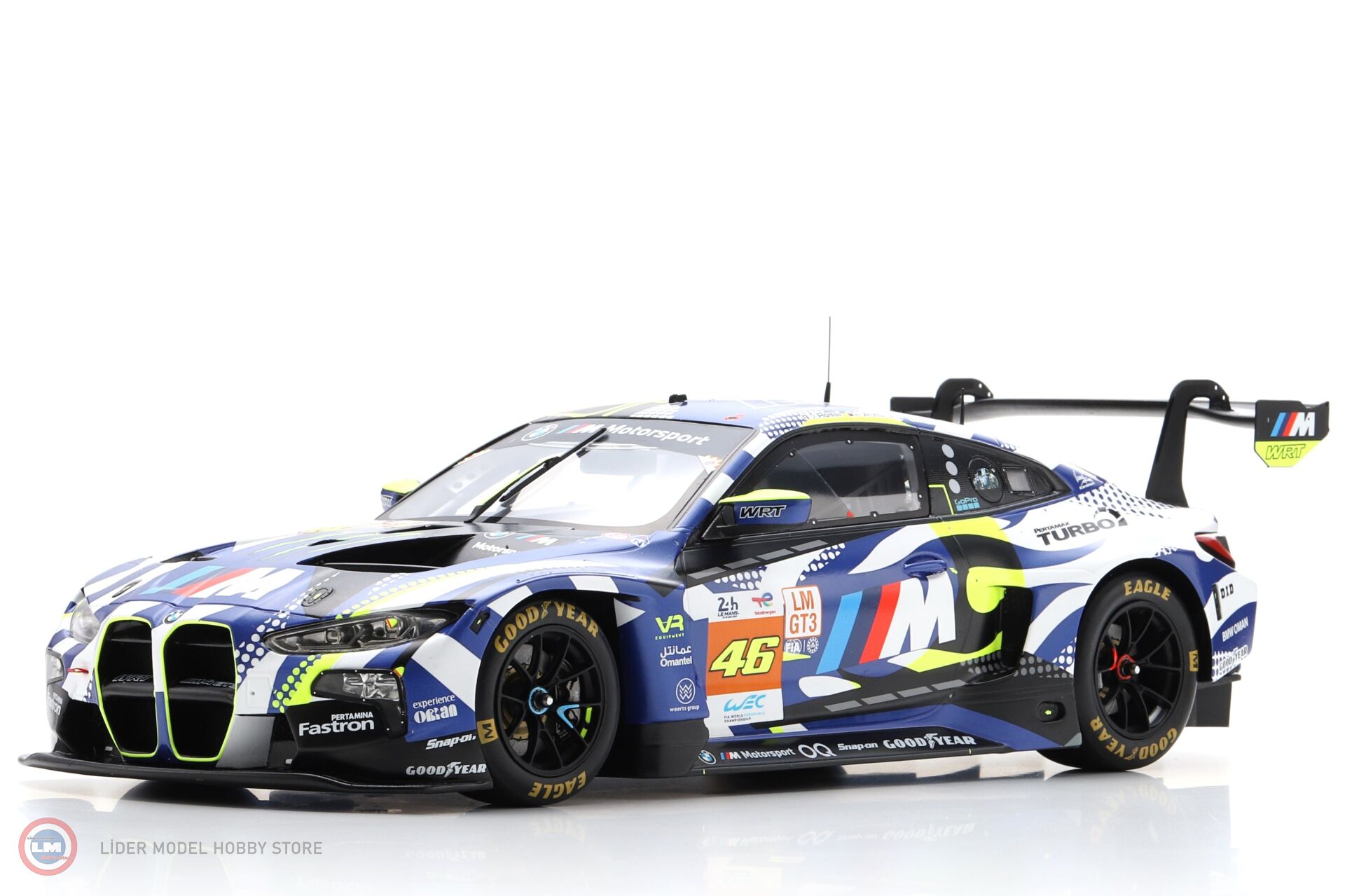 1:18 Spark 2024 BMW M4 GT3 #46 24h Le mans - Valentino Rossi